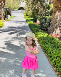 Pink Cloud Twirl Dress