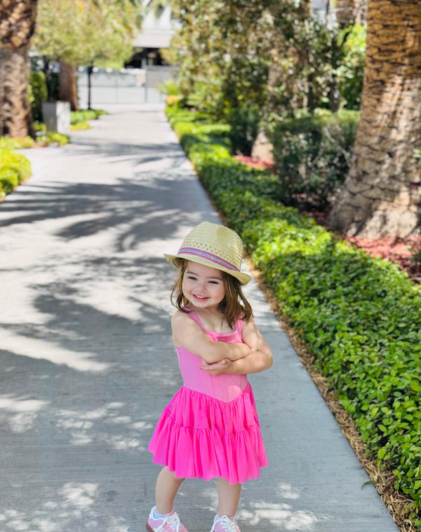 Pink Cloud Twirl Dress