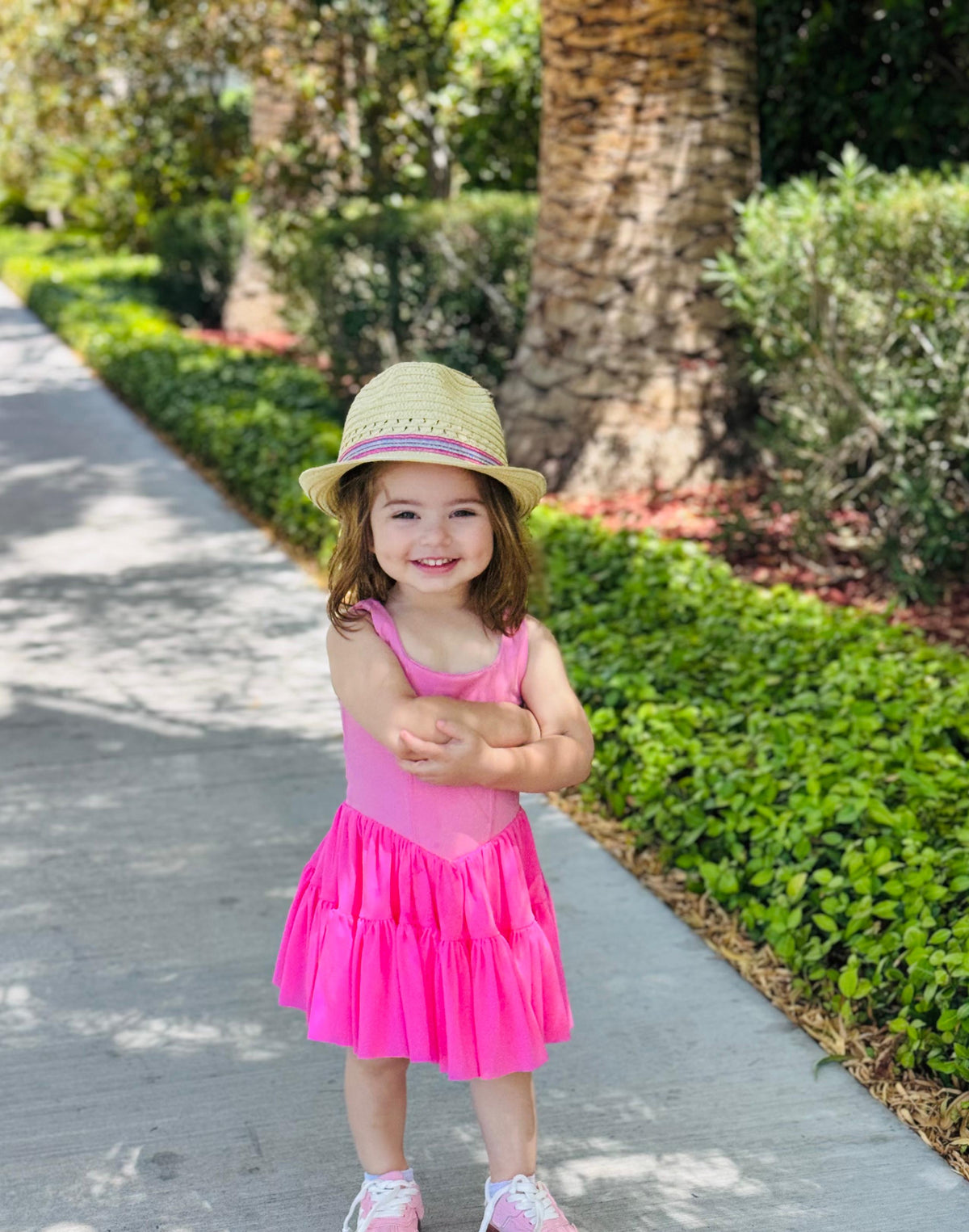 Pink Cloud Twirl Dress