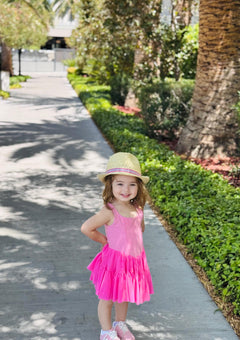 Pink Cloud Twirl Dress