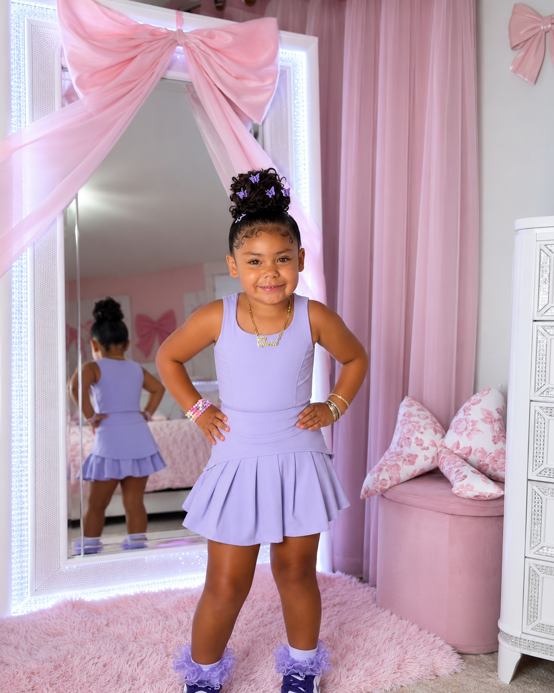 Lavender Cloud Skiez Set