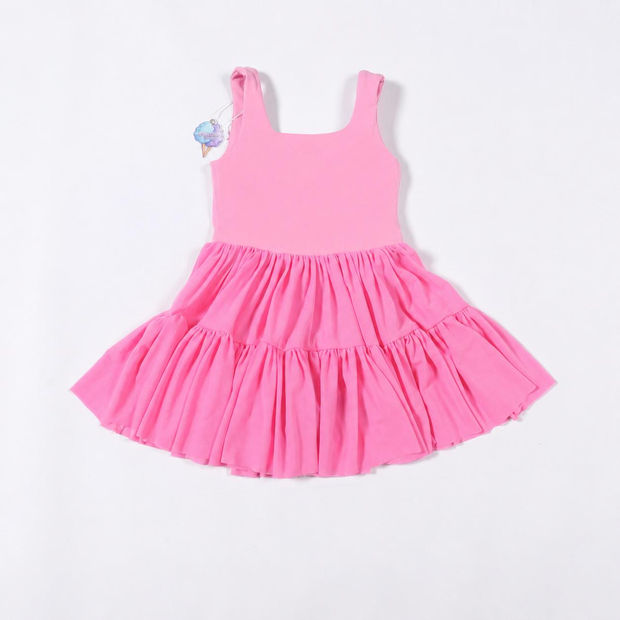 Pink Cloud Twirl Dress