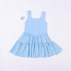 Sky Cloud Twirl Dress