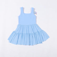 Sky Cloud Twirl Dress