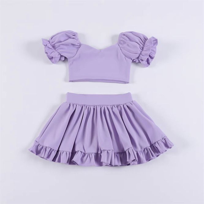 Purple Marshmallow Twirl Set